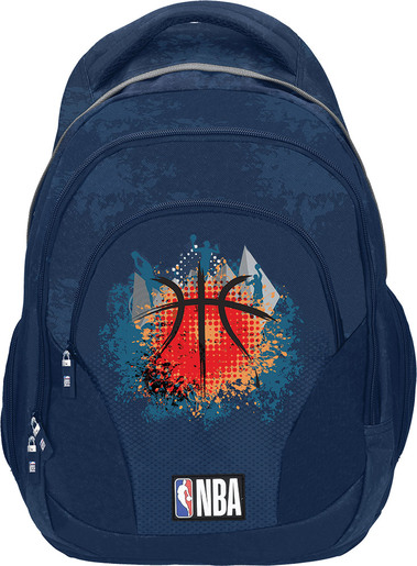 Školski ruksak, ergonomski, Street, ROUND NBA BLUE