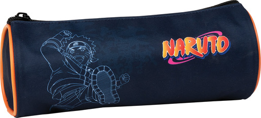 Pernica, okrugla, 1 zip, Naruto, tamno plava
