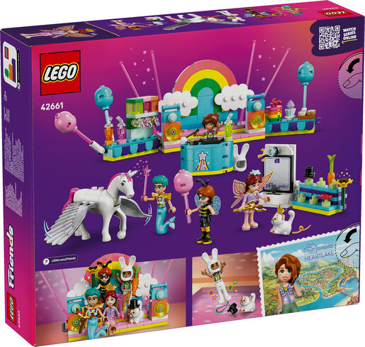LEGO® Friends Zabava pod maskama s jednorogom i vilom 42661