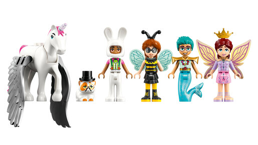 LEGO® Friends Zabava pod maskama s jednorogom i vilom 42661