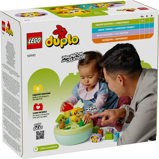 LEGO® DUPLO® Prepoznavanje oblika: kućica za psiće 10441