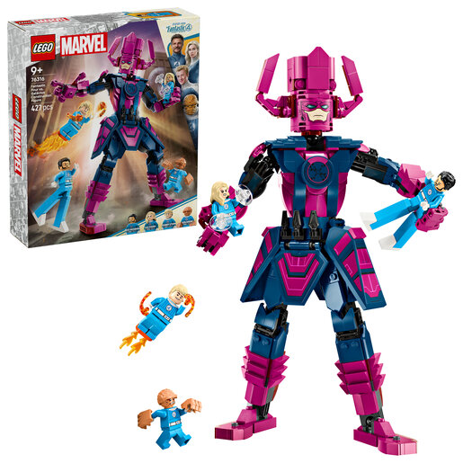 LEGO® Marvel Fantastična četvorka protiv složive figure Galactusa 76316