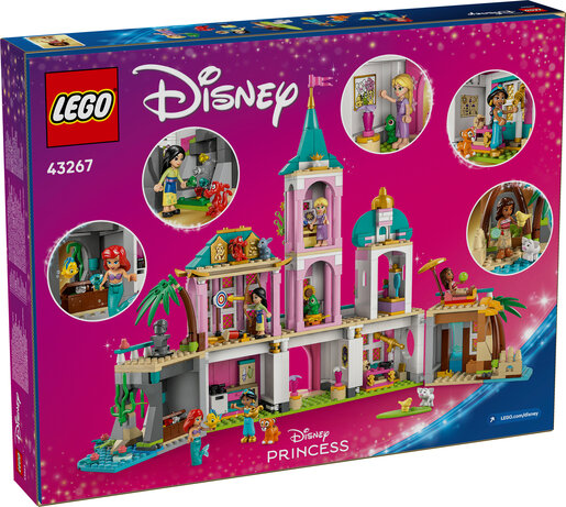 LEGO® Disney Princess Dvorac s princezama i kraljevski kućni ljubimci 43267