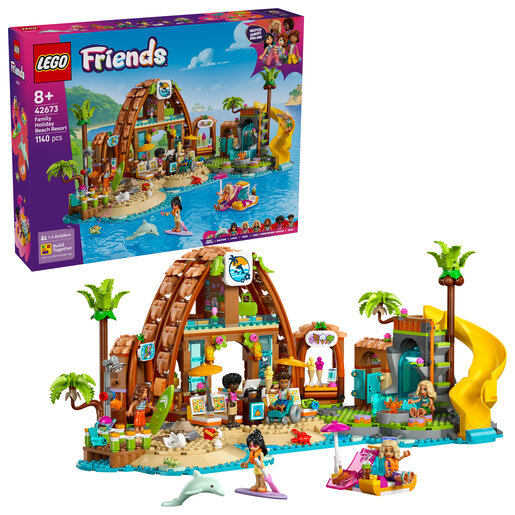 LEGO® Friends Obiteljski provod u odmaralištu na plaži 42673