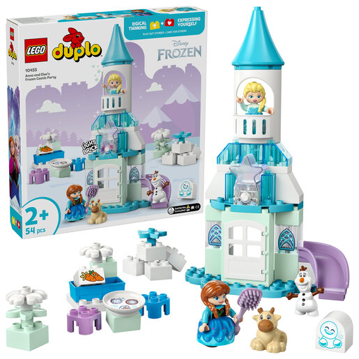 LEGO® DUPLO® Disney Anina i Elzina zabava u ledenom dvorcu 10455