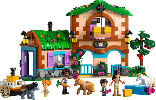 LEGO® Friends Ranč i staja za ponije 42654