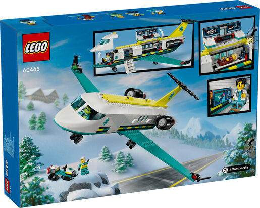 LEGO® City Avion zračne hitne pomoći 60465
