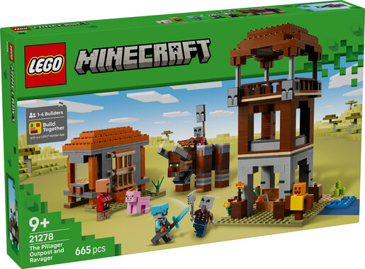 LEGO® Minecraft® Toranj pillagera i ravager 21278