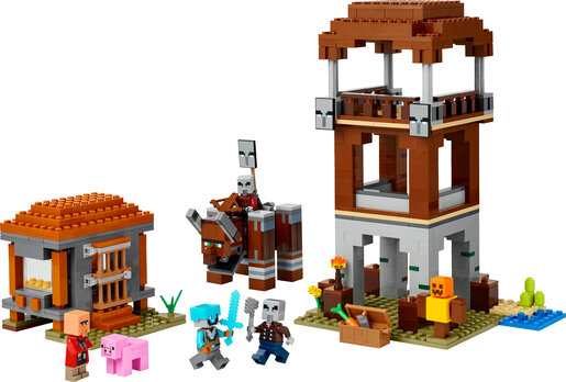 LEGO® Minecraft® Toranj pillagera i ravager 21278