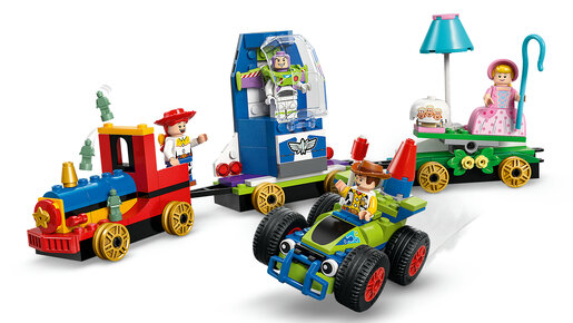 LEGO® Disney Pixar Slavljenički vlak i automobil RC iz Priče o igračkama 43264