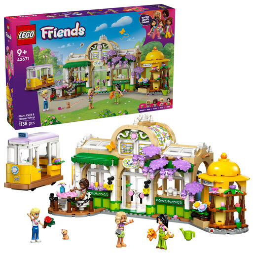 LEGO® Friends Zeleni kafić i cvjećarnica 42671