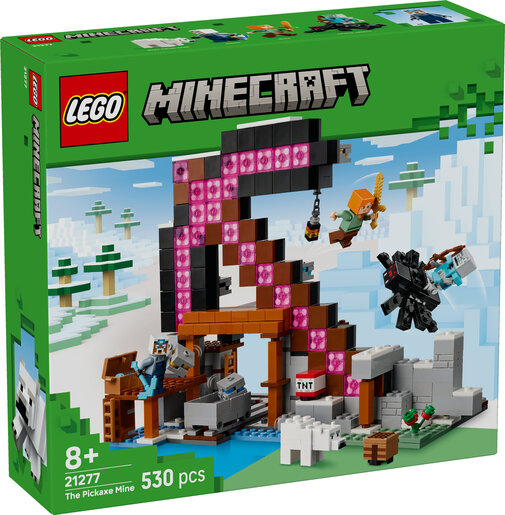 LEGO® Minecraft® Rudnik s pijukom 21277