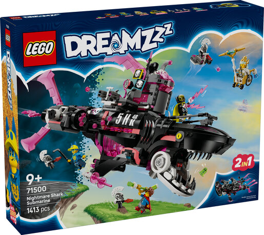 LEGO® DREAMZzz™ Morski pas-podmornica iz noćne more 71500