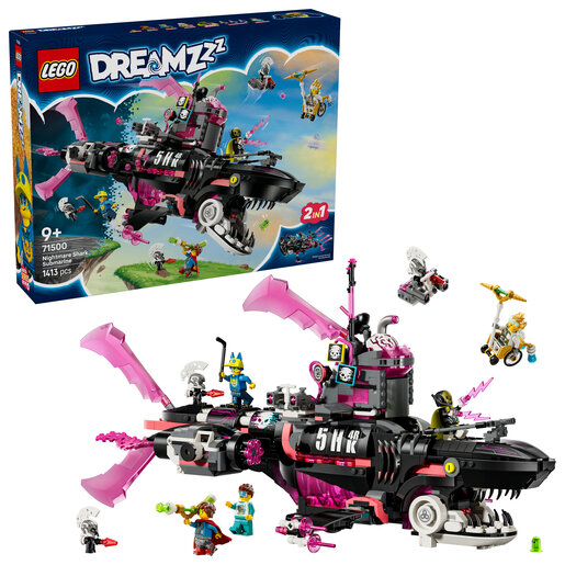 LEGO® DREAMZzz™ Morski pas-podmornica iz noćne more 71500