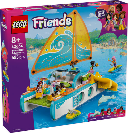 LEGO® Friends Pustolovina na brodu 42664