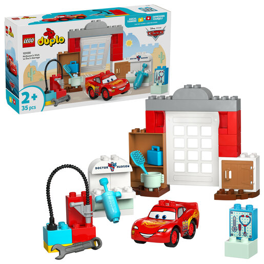 LEGO® DUPLO® Disney Jurić u Docovoj garaži 10456
