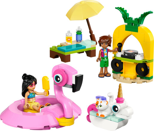LEGO® Friends Zabava na bazenu s jednorogom i flamingom 42658