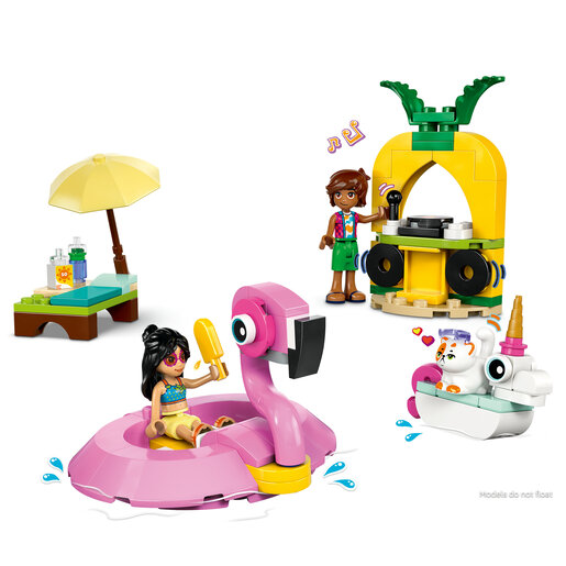 LEGO® Friends Zabava na bazenu s jednorogom i flamingom 42658