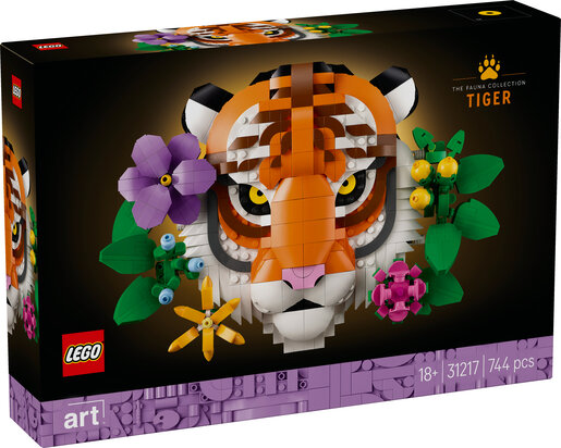 LEGO® Art Životinjska kolekcija: Tigar 31217