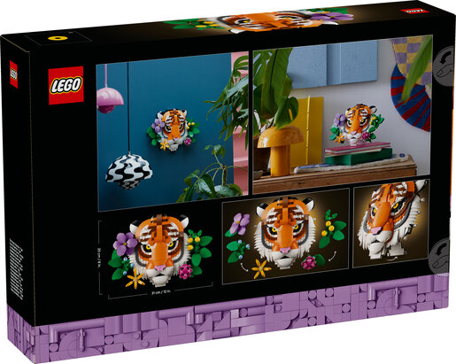 LEGO® Art Životinjska kolekcija: Tigar 31217
