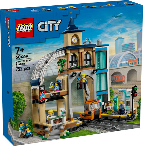 LEGO® City Glavni željeznički kolodvor 60469
