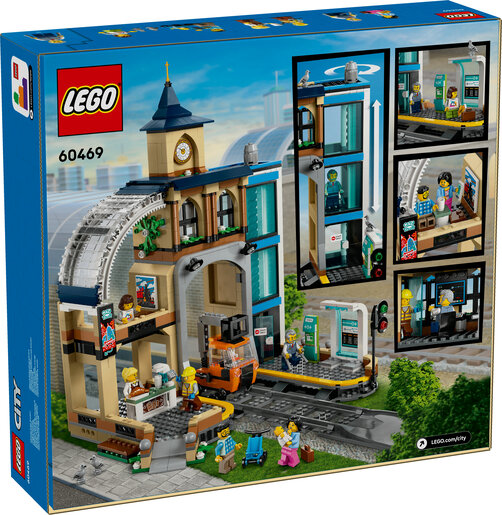 LEGO® City Glavni željeznički kolodvor 60469