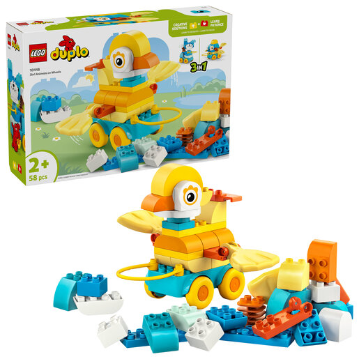 LEGO® DUPLO® 3-u-1 životinje na kotačima 10448