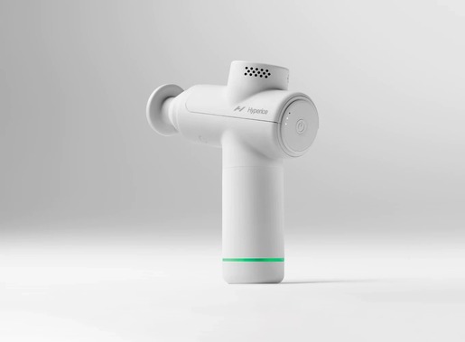 Hyperice Hypervolt Go 2, masažni pištolj, bijeli