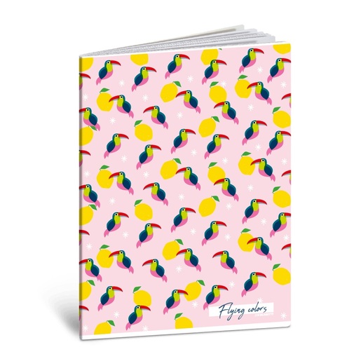 Bilježnica  Blasetti Scuola Imperdibili pattern, A4 linije, 50 listova, meki uvez