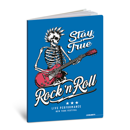 Bilježnica  Blasetti Scuola Teen Boy HT, A4 kvadratići, 42 listova, meki uvez