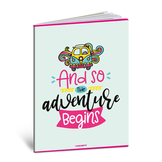 Bilježnica  Blasetti Scuola Teen Girl HT, A4 kvadratići, 42 listova, meki uvez