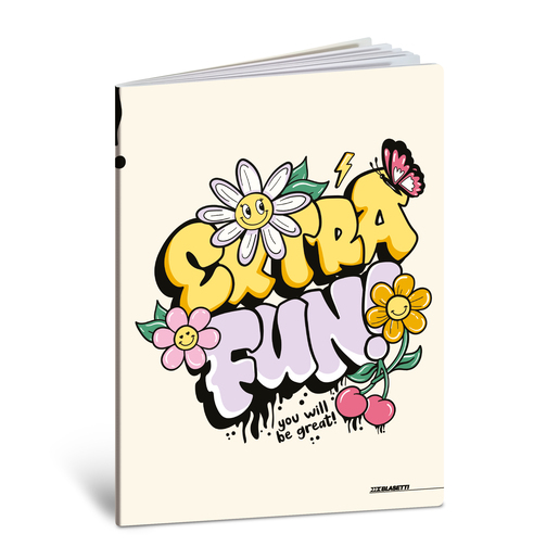 Bilježnica  Blasetti Scuola Teen Girl, A4 kvadratići, 42 listova, meki uvez