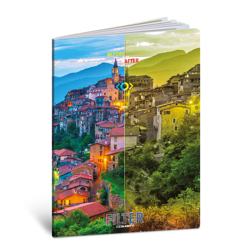 Bilježnica  Blasetti Scuola Filter, A4 Linije, 42 listova, meki uvez