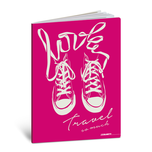 Bilježnica  Blasetti Scuola Teen Girl, A4 kvadratići, 42 listova, meki uvez