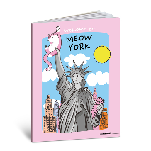 Bilježnica  Blasetti Scuola Teen Girl HT, A4 kvadratići, 42 listova, meki uvez