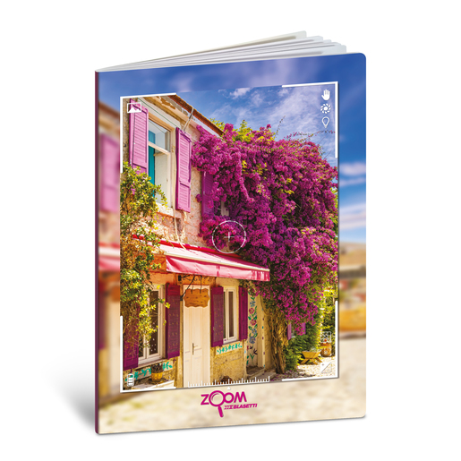 Bilježnica  Blasetti Scuola Zoom, A4 kvadratići, 42 listova, meki uvez