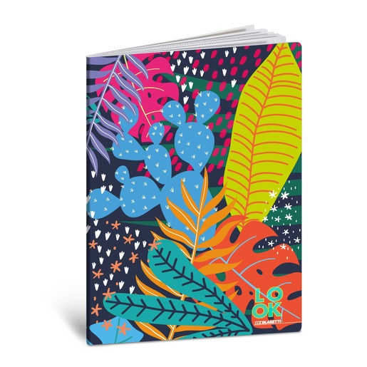 Bilježnica  Blasetti Scuola Imperdibili Look, A4 kvadratići, 50 listova, meki uvez