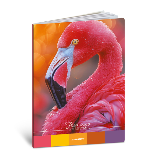 Bilježnica  Blasetti Scuola Animal Palette, A4 kvadratići, 42 listova, meki uvez