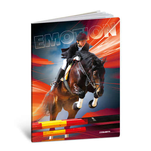 Bilježnica  Blasetti Scuola Sport emotions, A4 kvadratići, 42 listova, meki uvez