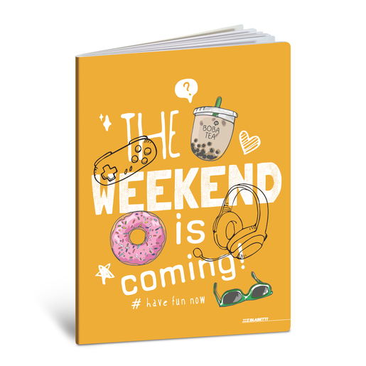 Bilježnica  Blasetti Scuola Teen Girl, A4 Linije, 42 listova, meki uvez