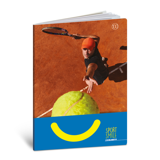 Bilježnica  Blasetti Scuola Sport smile, A4 linije, 38 listova, meki uvez