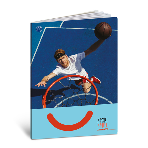 Bilježnica  Blasetti Scuola Sport smile, A4 linije, 38 listova, meki uvez
