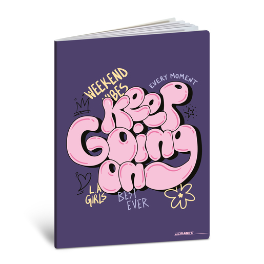 Bilježnica  Blasetti Scuola Teen Girl HT, A4 linije, 42 listova, meki uvez