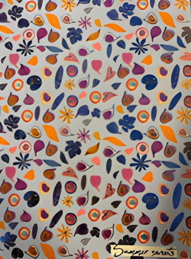 Bilježnica  Blasetti Scuola Imperdibili pattern, A4 linije, 50 listova, meki uvez