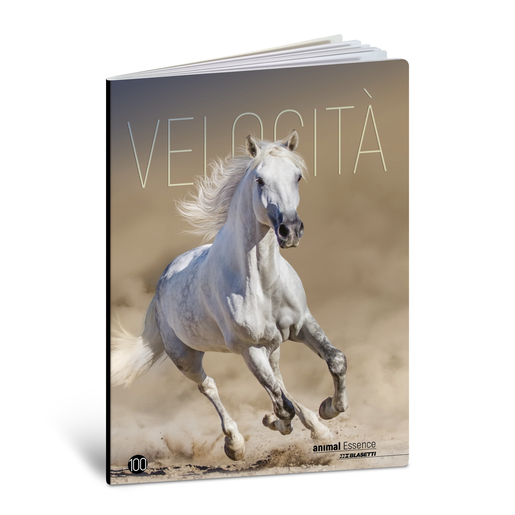 Bilježnica  Blasetti Scuola Animal essence, A4 kvadratići, 38 listova, meki uvez