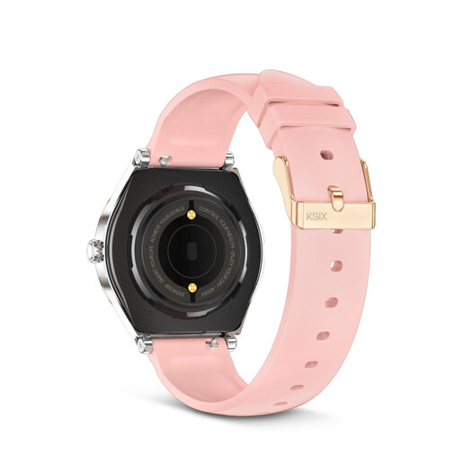 KSIX Lya pametni sat s dva remena, srebrni