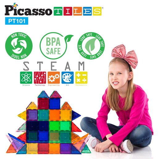 Picasso Tiles klasični set, 101 kom