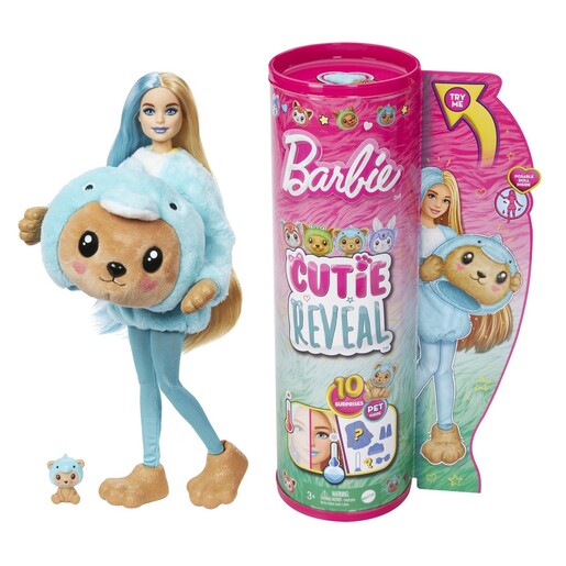Barbie Cutie Reveal, životinje 2u1
