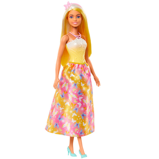 Barbie Dreamtopia princeza, žuta