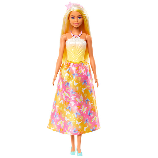 Barbie Dreamtopia princeza, žuta